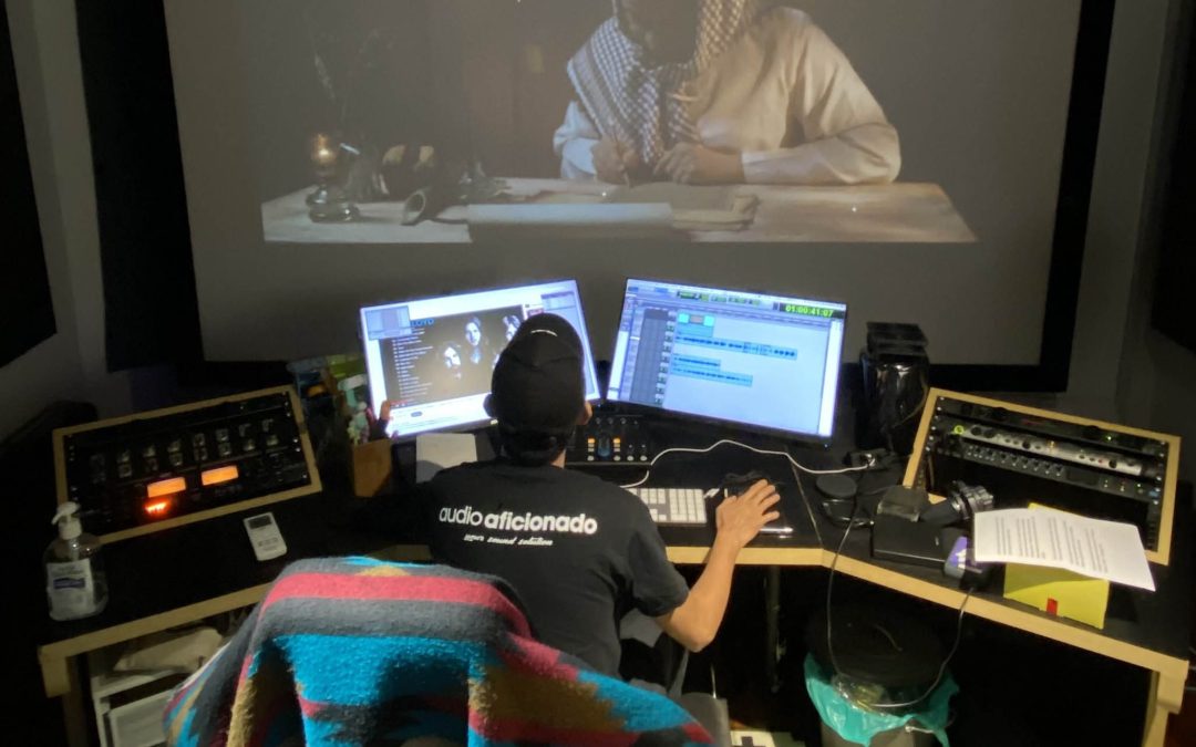 BTS : Voice over session with Dato’ Rahim Razali